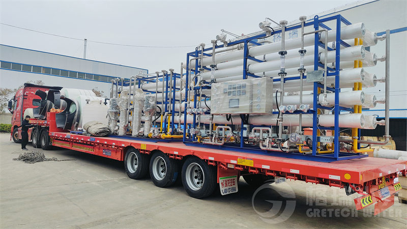 喜訊，又發(fā)貨啦！發(fā)貨廣東某鋼鐵企業(yè)2*10t/h除鹽水設備