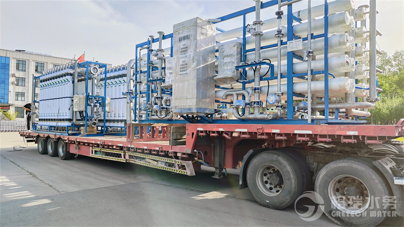 助力湖北某鋼鐵企業(yè)2*50t/h除鹽水改造項目一期設備，發(fā)往工程現(xiàn)場！